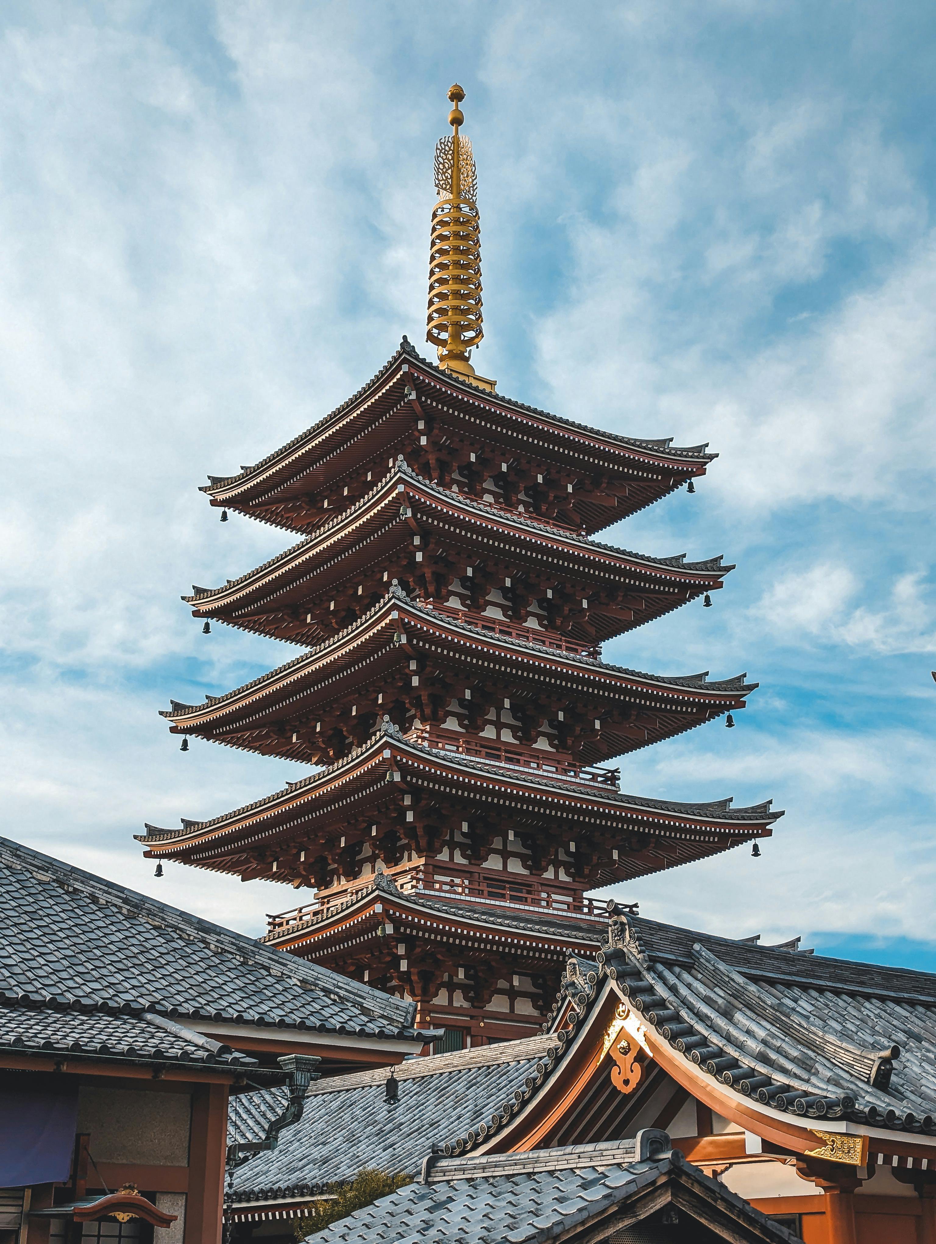 photo of the sensō-ji temple in daylight